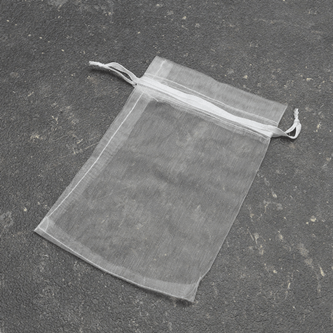 legatoria Sacchetti da regalo, organza, 100x150mm BIANCO, Sacchetto in organza, da regalo, 100x150mm, adatto per confezionare prodotti promozionali, bigiotteria, cosmetici, accessori..