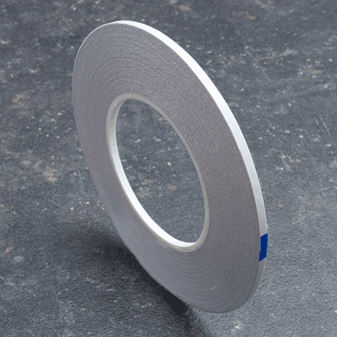 legatoria Nastro biadesivo in tessuto, 4mm alte prestazioni, adesivo permanente da entrambi i lati, in rotolo da 50m.