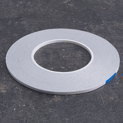 legatoria Nastro biadesivo in tessuto, 4mm alte prestazioni, adesivo permanente da entrambi i lati, in rotolo da 50m.