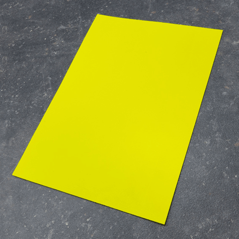 legatoria Foglio magnetico, GIALLO, A4 GIALLO. Foglio magnetico, formato A4 (210x297mm). Spessore 1mm, magnetizzazione anisotropa..