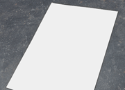 legatoria Foglio magnetico, BIANCO, A4 BIANCO. Foglio magnetico, formato A4 (210x297mm). Spessore 1mm, magnetizzazione anisotropa..