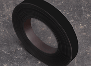 legatoria Nastro magnetico colorato 20mm NERO. Spessore: 1mm, magnetizzazione isotropa ad alta efficienza.