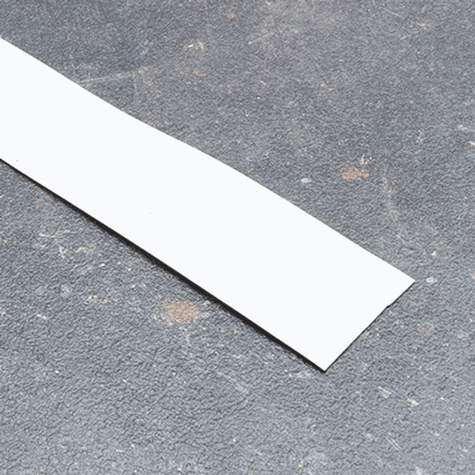 legatoria Nastro magnetico colorato 40mm BIANCO. Spessore: 1mm, magnetizzazione isotropa ad alta efficienza.