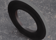 legatoria Nastro magnetico colorato 10mm GRIGIO. Spessore: 1mm, magnetizzazione isotropa ad alta efficienza LEG3898