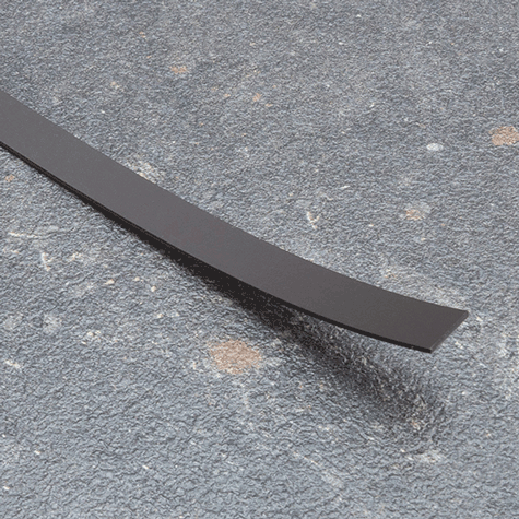 legatoria Nastro magnetico colorato 10mm GRIGIO. Spessore: 1mm, magnetizzazione isotropa ad alta efficienza.