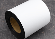 legatoria Nastro magnetico colorato 150mm BIANCO. Spessore: 1mm, magnetizzazione isotropa ad alta efficienza.