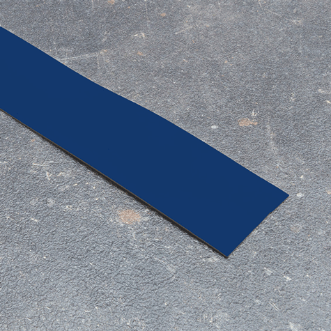 legatoria Nastro magnetico colorato 40mm BLU. Spessore: 1mm, magnetizzazione isotropa ad alta efficienza.