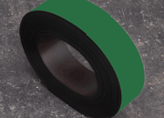 legatoria Nastro magnetico colorato 40mm VERDE. Spessore: 1mm, magnetizzazione isotropa ad alta efficienza LEG3903