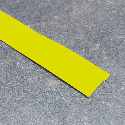 legatoria Nastro magnetico colorato 40mm GIALLO. Spessore: 1mm, magnetizzazione isotropa ad alta efficienza.