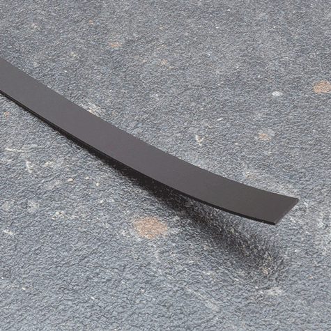 legatoria Nastro magnetico colorato 10mm BIANCO. Spessore: 1mm, magnetizzazione isotropa ad alta efficienza.