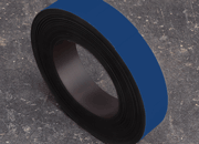 legatoria Nastro magnetico colorato 30mm BLU. Spessore: 1mm, magnetizzazione isotropa ad alta efficienza LEG3910