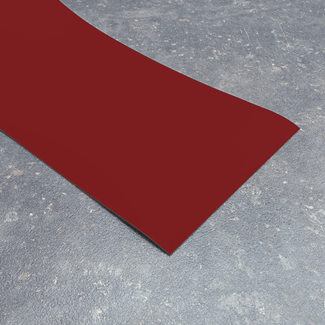 legatoria Nastro magnetico colorato 150mm ROSSO. Spessore: 1mm, magnetizzazione isotropa ad alta efficienza.