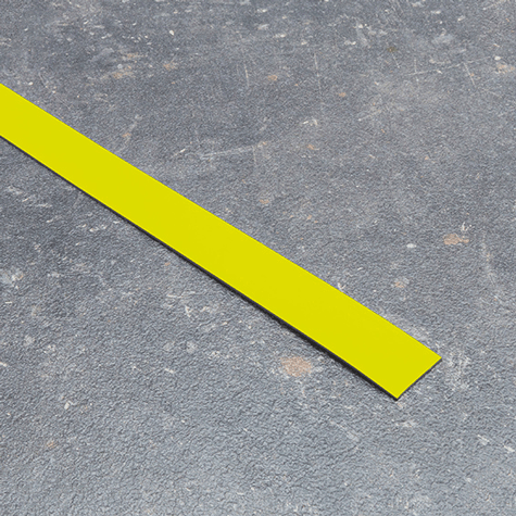 legatoria Nastro magnetico colorato 30mm GIALLO. Spessore: 1mm, magnetizzazione isotropa ad alta efficienza.