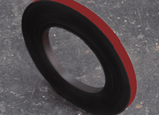 legatoria Nastro magnetico colorato 10mm ROSSO. Spessore: 1mm, magnetizzazione isotropa ad alta efficienza.