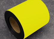 legatoria Nastro magnetico colorato 150mm GIALLO. Spessore: 1mm, magnetizzazione isotropa ad alta efficienza.