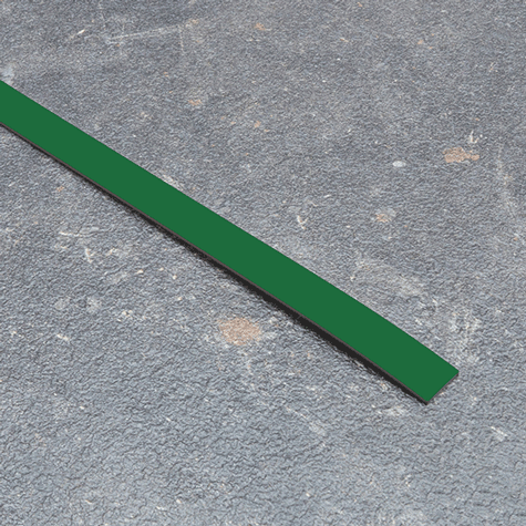 legatoria Nastro magnetico colorato 10mm VERDE. Spessore: 1mm, magnetizzazione isotropa ad alta efficienza.