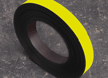 legatoria Nastro magnetico colorato 20mm GIALLO. Spessore: 1mm, magnetizzazione isotropa ad alta efficienza LEG3924