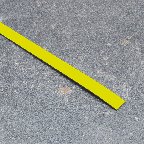 legatoria Nastro magnetico colorato 10mm GIALLO. Spessore: 1mm, magnetizzazione isotropa ad alta efficienza.