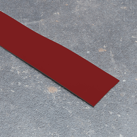 legatoria Nastro magnetico colorato 40mm ROSSO. Spessore: 1mm, magnetizzazione isotropa ad alta efficienza.