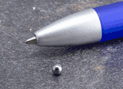 legatoria Calamita sferica, diametro 3mm, cromata LEG3937.