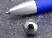 legatoria Calamita sferica, diametro 10mm, cromata LEG3941.