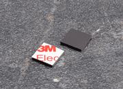 legatoria Striscia magnetica autoadesiva, 10x10mm Striscia magnetica autoadesiva, dimensione 10x10mm, spessore 1mm( forza di attrazione: 54 g/cm�) LEG3945