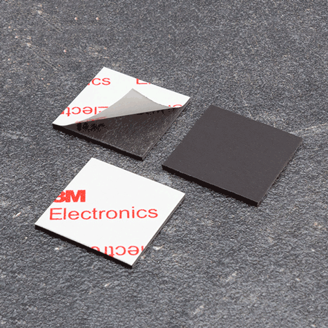 legatoria Striscia magnetica autoadesiva, 25x25mm Striscia magnetica autoadesiva, dimensione 25x25mm, spessore 1mm( forza di attrazione: 54 g-cm).