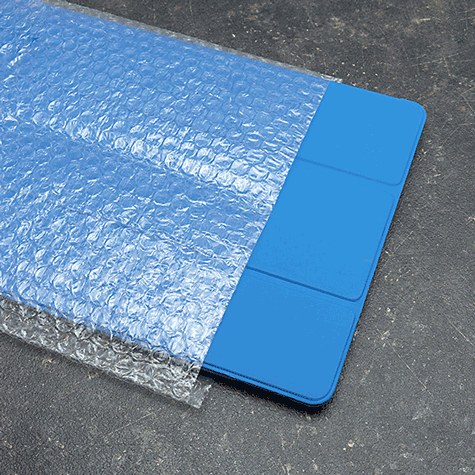 legatoria Sacchetto imballo PLURIBALL 300x500mm Sacchetto aperto sul lato corto, in polietilene a bolle da 60 micron per spedizioni .