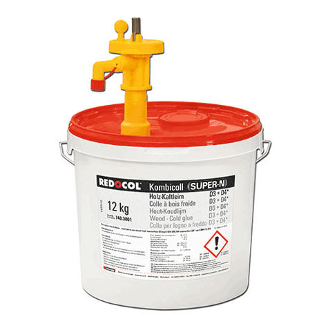 legatoria Pompetta per colla liquida, h300-420mm Pompetta per dispersione di colla liquida Easy Pump, per altezza 300-420mm, con adattatore metallico incluso .