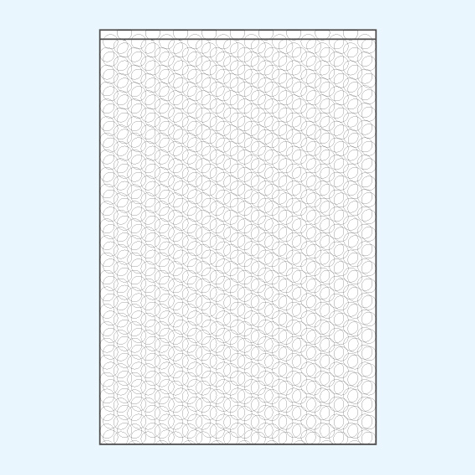 legatoria Sacchetto imballo PLURIBALL 200x300mm Sacchetto aperto sul lato corto, in polietilene a bolle da 60 micron per spedizioni .