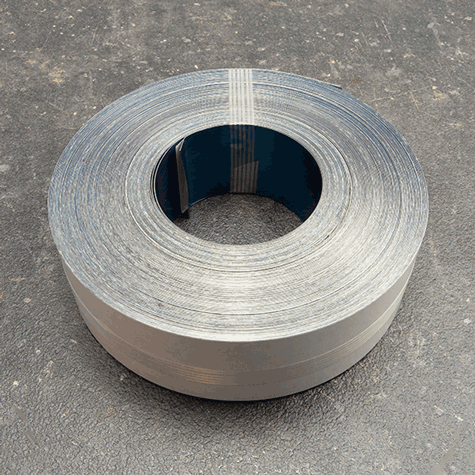 legatoria Nastro acciaioINOX autoadesivo, altezza40mm Nastro di acciaio INOX autoadesivo, altezza 40mm spessore del materiale 0.15mm.