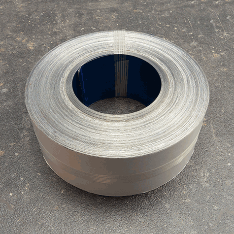 legatoria Nastro acciaioINOX autoadesivo, altezza50mm Nastro di acciaio INOX autoadesivo, altezza 50mm, spessore del materiale 0.15mm.