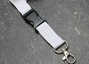 legatoria Cordoncino daCollo, portabadge estraibile, BIANCO LEG4107.