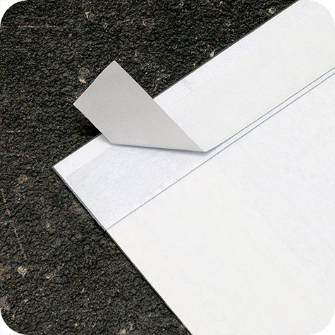 legatoria PortaLocandinaAutoadesivo A2verticale 420x594mm PortaCartello TRASPARENTE, con 2 strip ADESIVI, formato A2 (420x594mm). In PVC rigido da 400 micron antiriflesso.