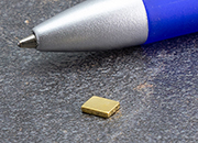 legatoria Calamita rettangolare. 5x4x1mm ORO. Calamita rettangolare in neodimio, grado magnetico N50 (forza di attrazione: 350g) LEG4144
