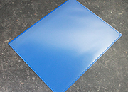 legatoria Busta con magneti, 340x223mm BLU. Dimensione busta 340x223mm. Dimensione massima foglio 297x210mm. Con strip magnetico 290x20. Apertura sul lato lungo. Foglio superiore In PVC morbido da 180micron. Foglio inferiore in PVC rigido da 300micron LEG4196