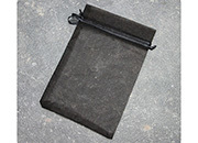 legatoria Sacchetti da regalo, organza, 100x150mm NERO, Sacchetto in organza, da regalo, 100x150mm, adatto per confezionare prodotti promozionali, bigiotteria, cosmetici, accessori. LEG4220