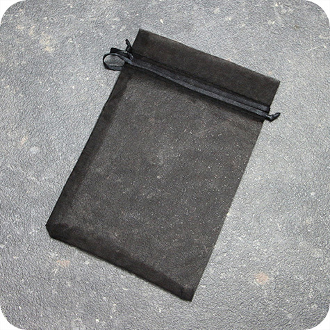 legatoria Sacchetti da regalo, organza, 100x150mm NERO, Sacchetto in organza, da regalo, 100x150mm, adatto per confezionare prodotti promozionali, bigiotteria, cosmetici, accessori..