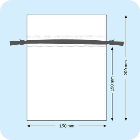 legatoria Sacchetti da regalo, organza, 150x200mm NERO, Sacchetto in organza, da regalo, 150x200mm, adatto per confezionare prodotti promozionali, bigiotteria, cosmetici, accessori..