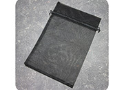 legatoria Sacchetti da regalo, organza, 200x300mm NERO, Sacchetto in organza, da regalo, 200x300mm, adatto per confezionare prodotti promozionali, bigiotteria, cosmetici, accessori. LEG4222