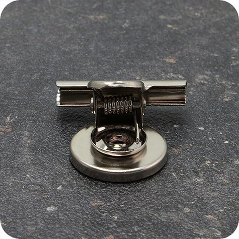 legatoria Molla MAGNETICA 42x38 NICHELATA. Dimensioni: 42x38mm. Magnete Y20..