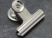 legatoria Molla MAGNETICA 41x50 NICHELATA. Dimensioni: 41x50mm. Magnete Y20. LEG4236