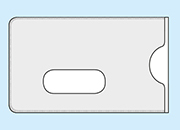 legatoria Porta carta di credito 59x88/91mm LEG4239.