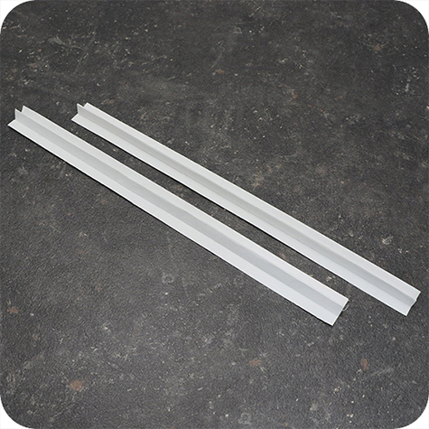 legatoria Soffietto autoadesivo esterno prepiegato 310x20mm  Materiale telato. Perfette per una facile produzione di cartelline e buste con capienza variabile. La parte adesiva si applica sulla superficie esterna della cartellina.