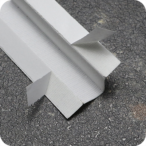 legatoria Soffietto autoadesivo esterno prepiegato 310x20mm  Materiale telato. Perfette per una facile produzione di cartelline e buste con capienza variabile. La parte adesiva si applica sulla superficie esterna della cartellina.