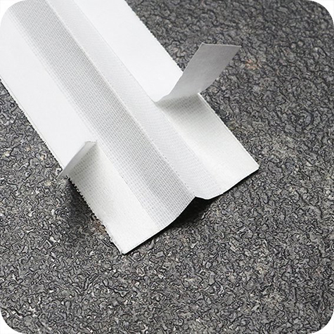 legatoria Soffietto autoadesivo interno prepiegato 310x20mm  Materiale telato. Perfette per una facile produzione di cartelline e buste con capienza variabile. La parte adesiva si applica sulla superficie interna della cartellina.