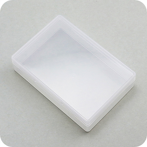 legatoria Portabiglietti da visita 93x64x23mm TRASPARENTE, in polipropilene, meccanismo richiudibile.