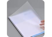 legatoria Copertine trasparenti A3, 800 micron TRASPARENTE SATINATO. Formato A3 (297x420mm), in PVC rigido LEG3606