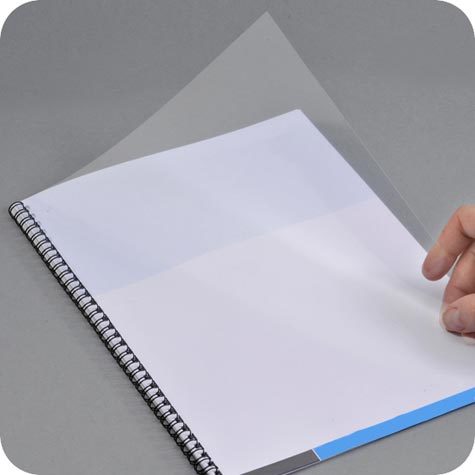 legatoria Copertine trasparenti 300micron, T1 TRASPARENTE. Formato T1 (700x1000mm), in PVC rigido .