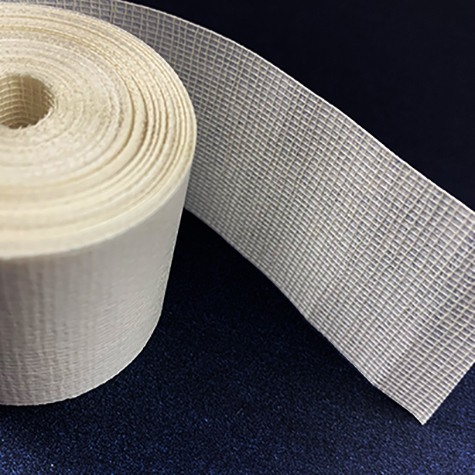 legatoria Garza RETRO CARTA altezza 4cm garza in rotolo per legatoria. Per il rafforzamento e la stabilizzazione del dorso del libro.